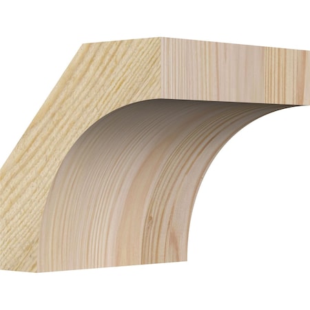 Ekena Millwork 6"W x 6"D x 6"H Westlake Rough Sawn Knee Brace, Douglas Fir BRC06X06X06WTL00RDF